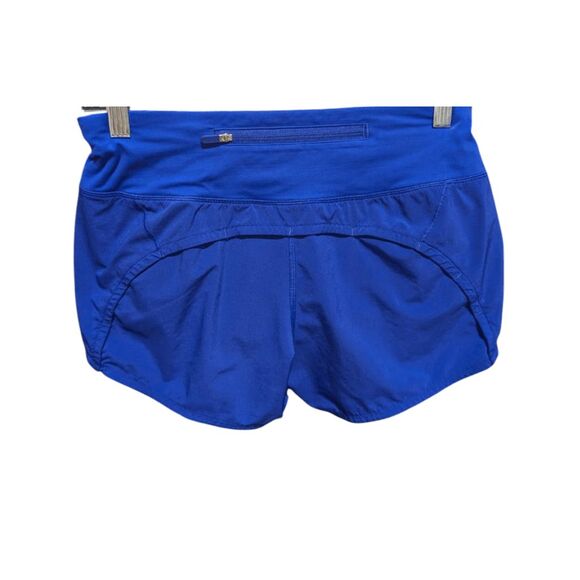 LULULEMON ATHLETICA Run Times Short II 4' In Lazurite Size 4 - Picture 5 of 5